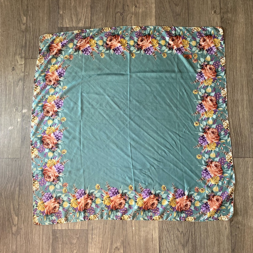 Turkish Cotton Square Scarf